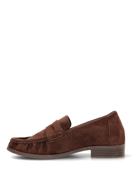 Mocasín marrón de mujer XTI 146534