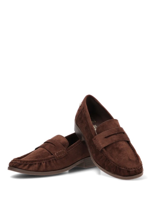 Mocasín marrón de mujer XTI 146534