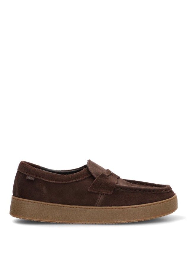 Mocasín marrón de hombre XTI 146735
