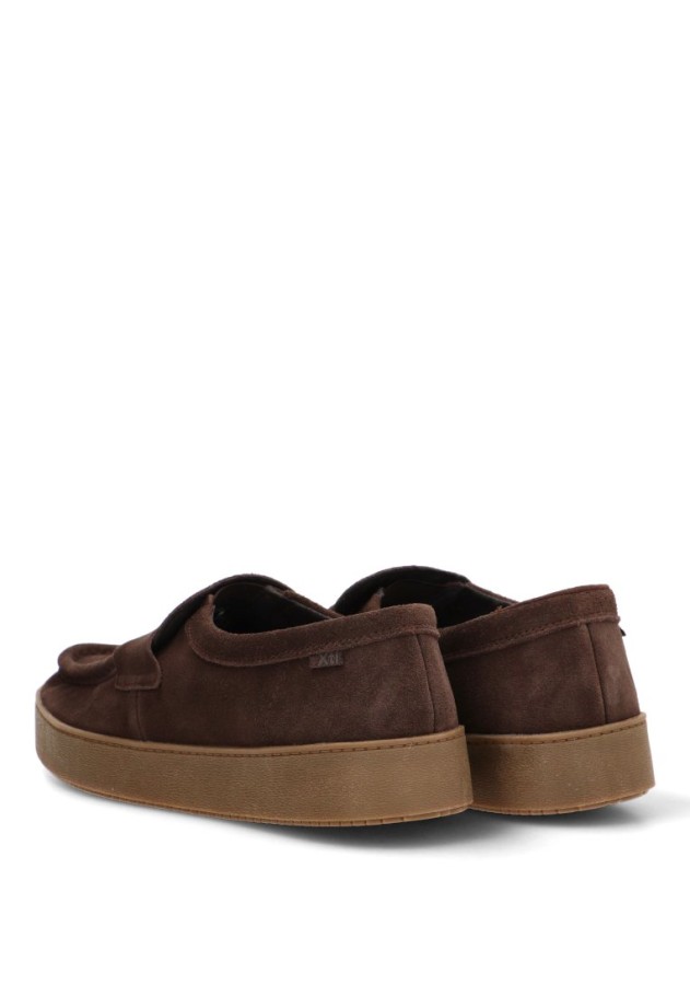 Mocasín marrón de hombre XTI 146735