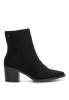 Botín campero negro con tacón medio de mujer XTI 146509