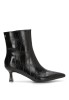 Botín negro de mujer XTI 146218 con tacón medio