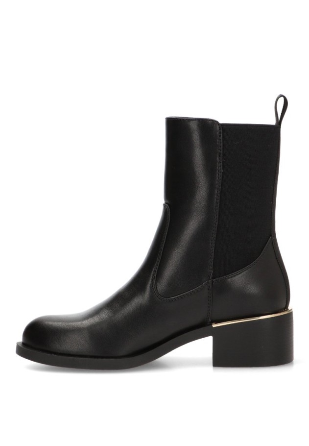 Botín Chelsea negro de mujer XTI 146362