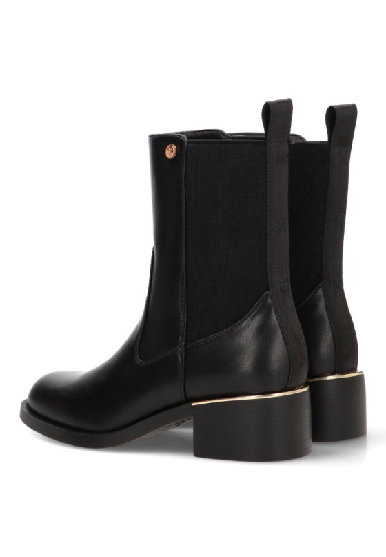 Botín Chelsea negro de mujer XTI 146362