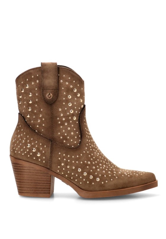 Bota campera con tachas de mujer XTI 146192