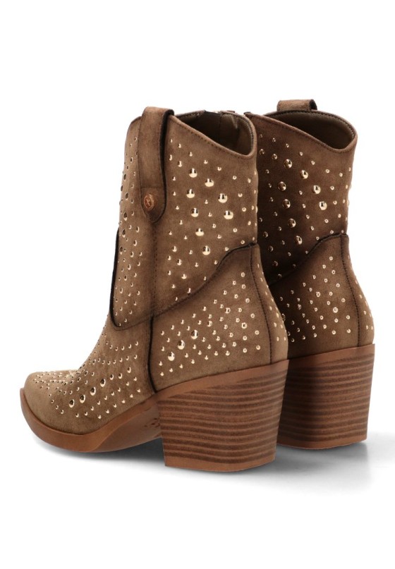 Bota campera con tachas de mujer XTI 146192