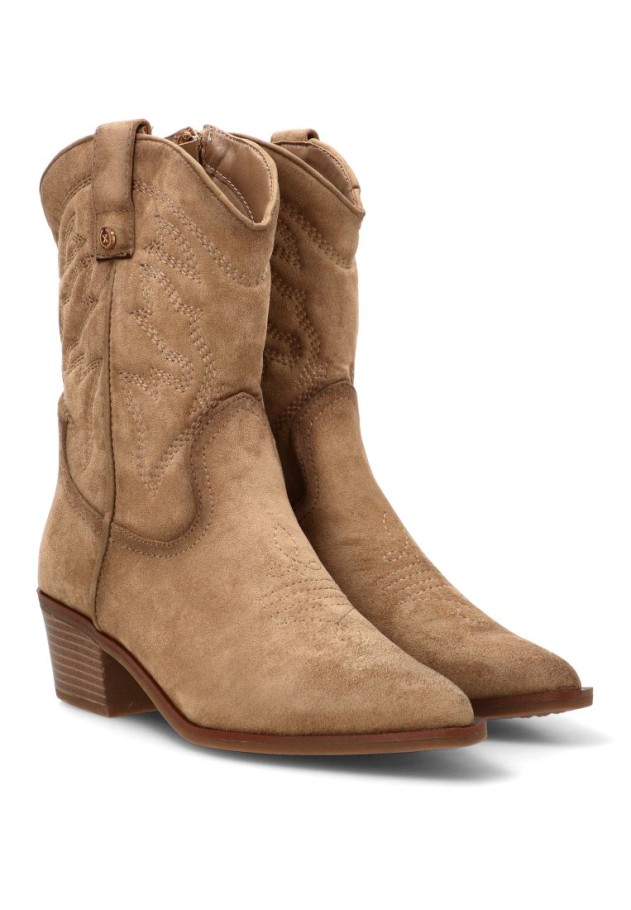 Bota campera beige de mujer XTI 144307