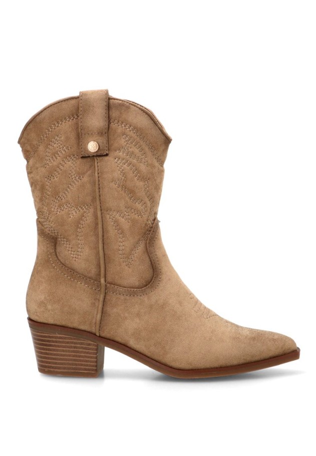 Bota campera beige de mujer XTI 144307