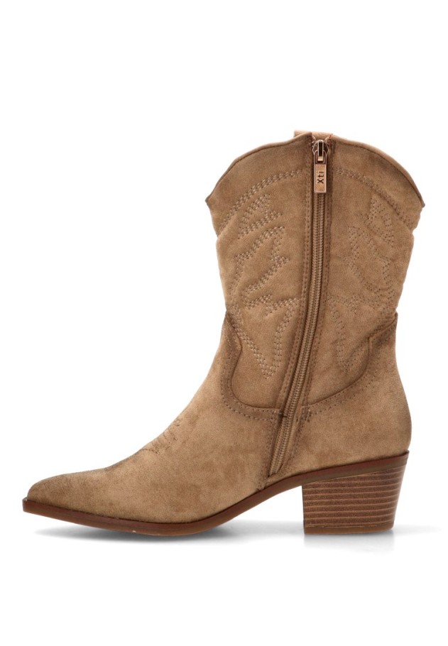 Bota campera beige de mujer XTI 144307