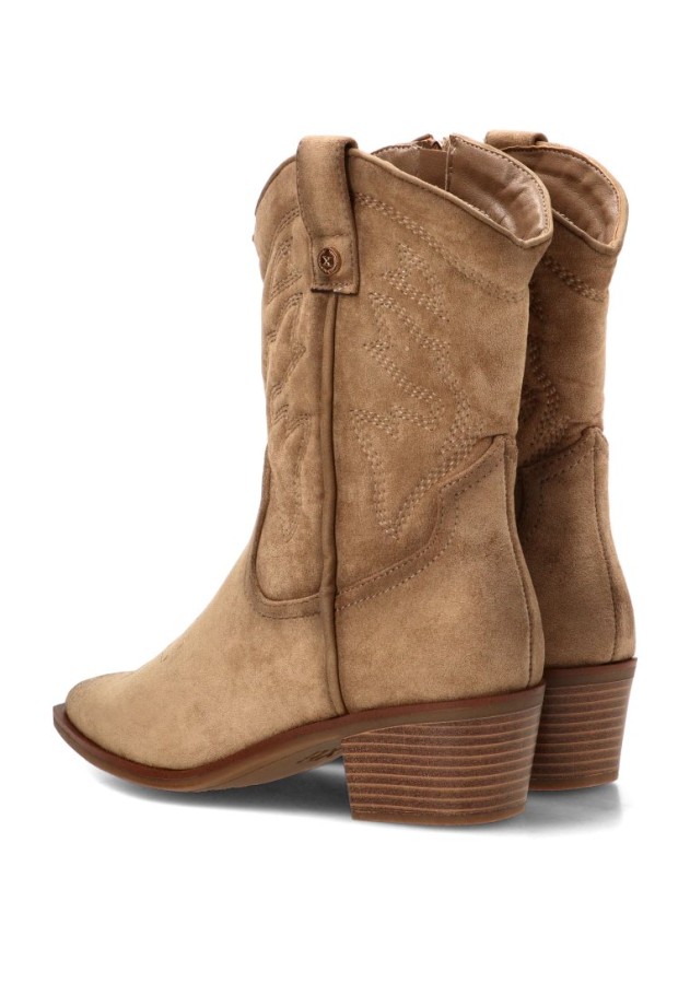 Bota campera beige de mujer XTI 144307