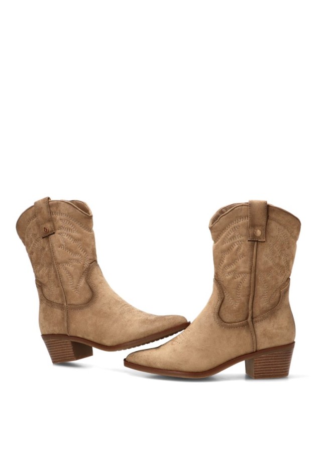 Bota campera beige de mujer XTI 144307