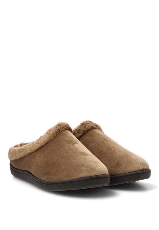 Zapatillas de casa con suela plana de mujer PLUMAFLEX R12230