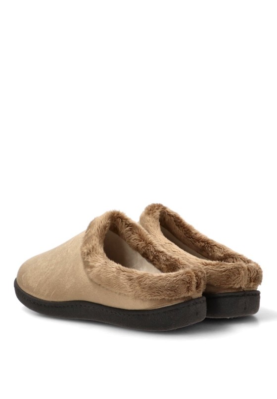Zapatillas de casa con suela plana de mujer PLUMAFLEX R12230