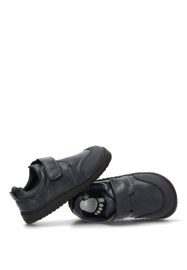 Mocasín colegial marino respetuoso para niño ETIKA 67205
