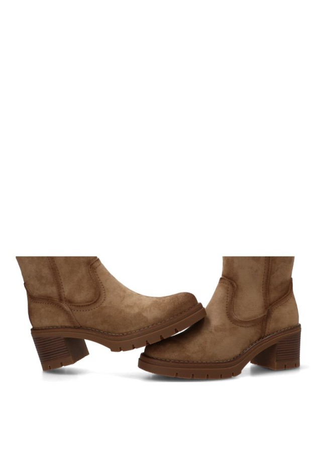 Bota taupe de mujer YULIA 5017