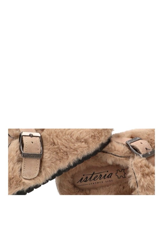 Zueco beige de niña ISTERIA modelo 1044