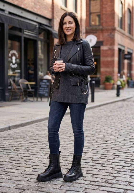 Botín negro de mujer ETIKA modelo 11049
