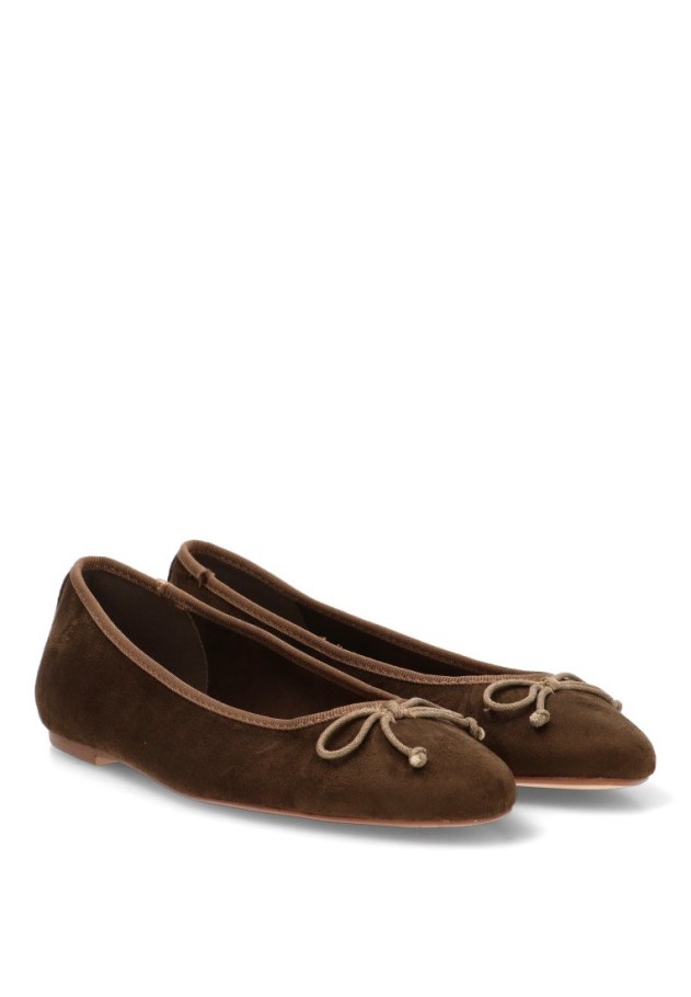 Bailarina kakhi de mujer Luna Trend M6545