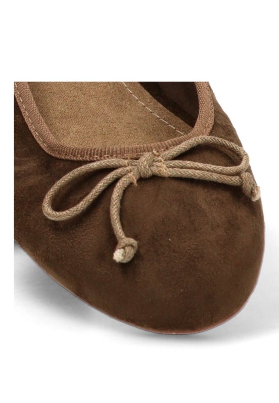 Bailarina kakhi de mujer Luna Trend M6545