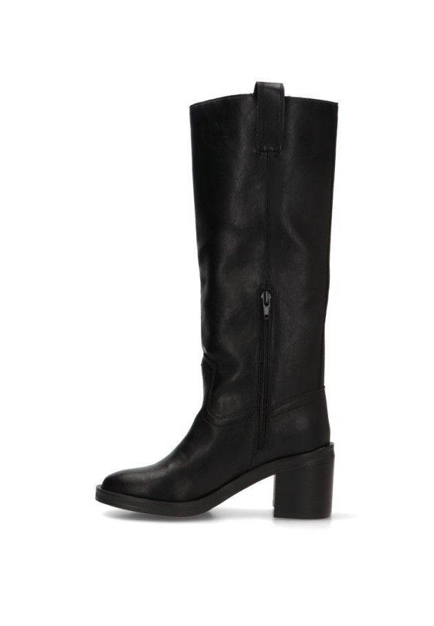 Bota campera con tacón alto de mujer YULIA M6820