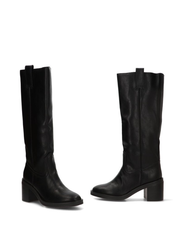 Bota campera con tacón alto de mujer YULIA M6820