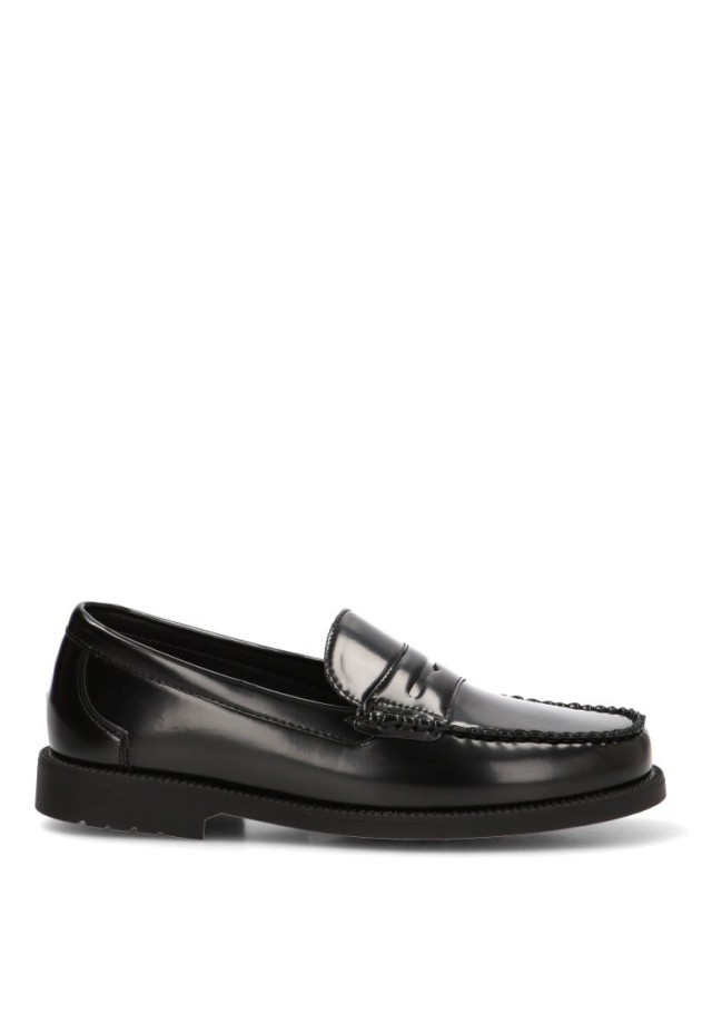 Mocasín VRE6-270 de hombre en negro sintético