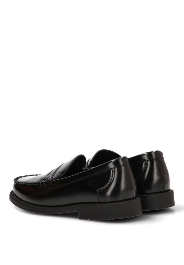 Mocasín VRE6-270 de hombre en negro sintético