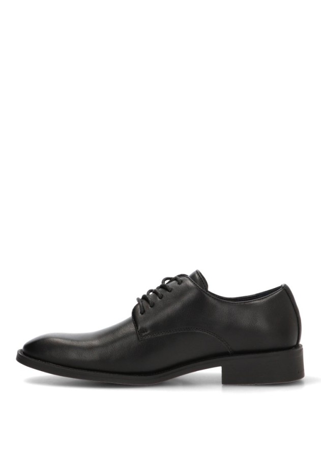 Bluchers de vestir para hombre Luna Collection VR3E-037 en negro