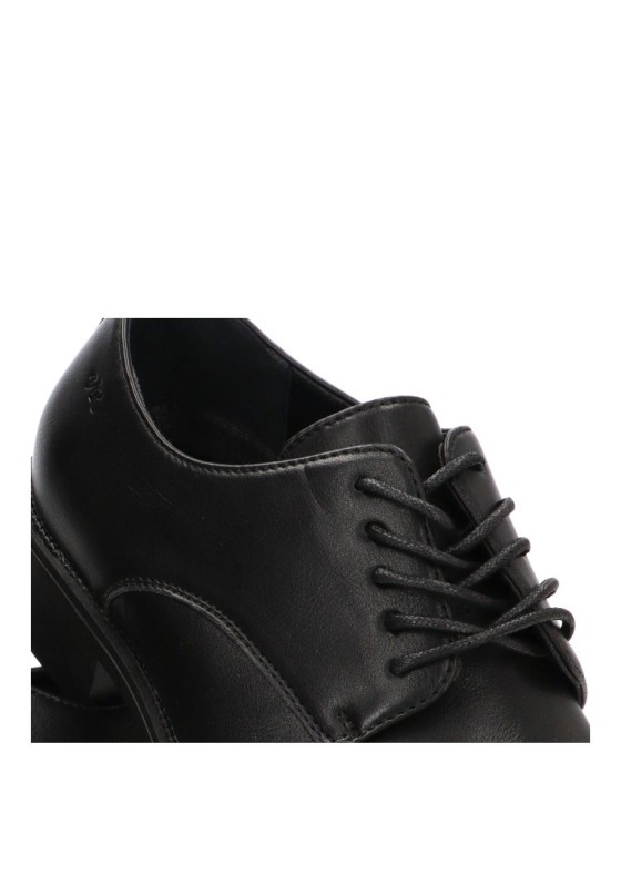 Bluchers de vestir para hombre Luna Collection VR3E-037 en negro