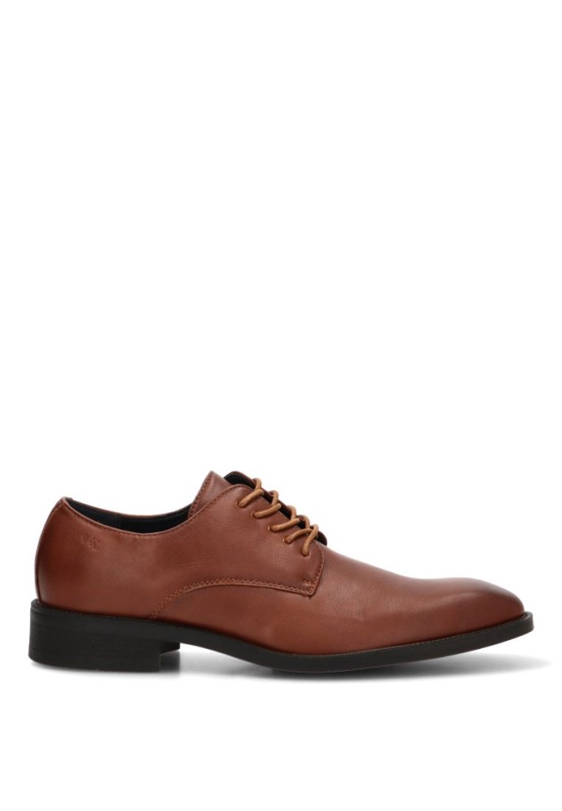 Bluchers de vestir VR3E-037 para hombre Luna Collection en cuero sintético con suela plana