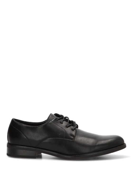 Bluchers negros sintéticos para hombre Luna Collection VRE6-260