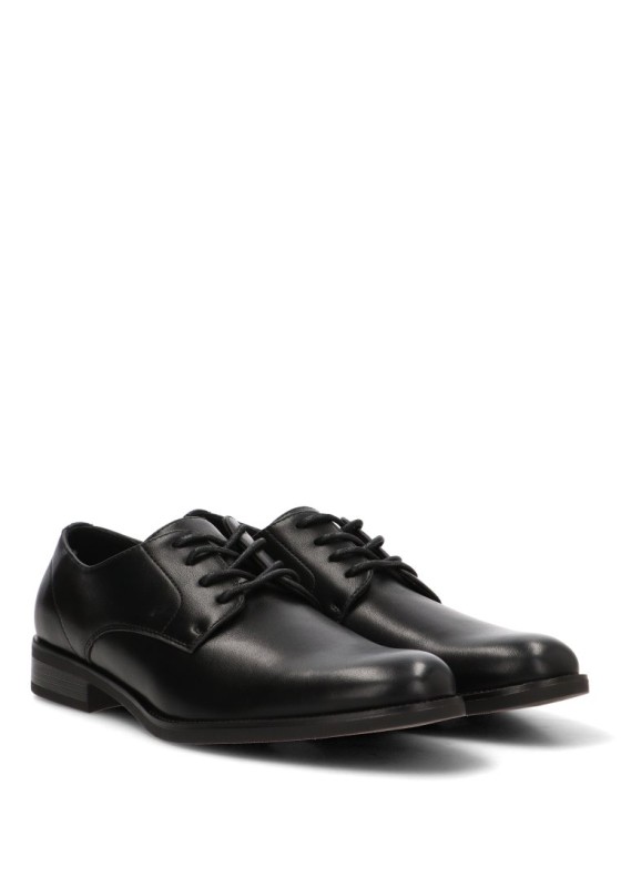 Bluchers negros sintéticos para hombre Luna Collection VRE6-260