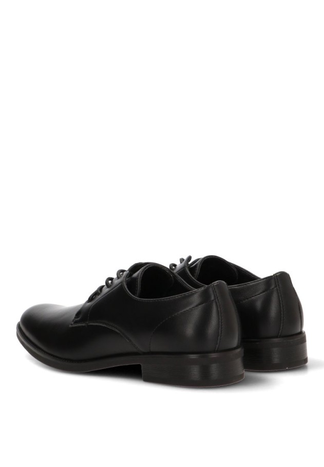 Bluchers negros sintéticos para hombre Luna Collection VRE6-260