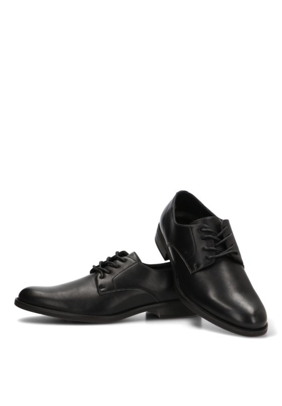 Bluchers negros sintéticos para hombre Luna Collection VRE6-260