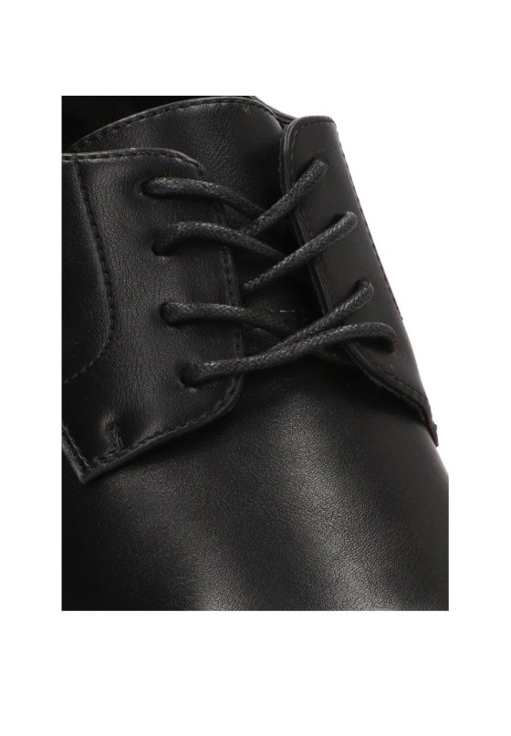 Bluchers negros sintéticos para hombre Luna Collection VRE6-260