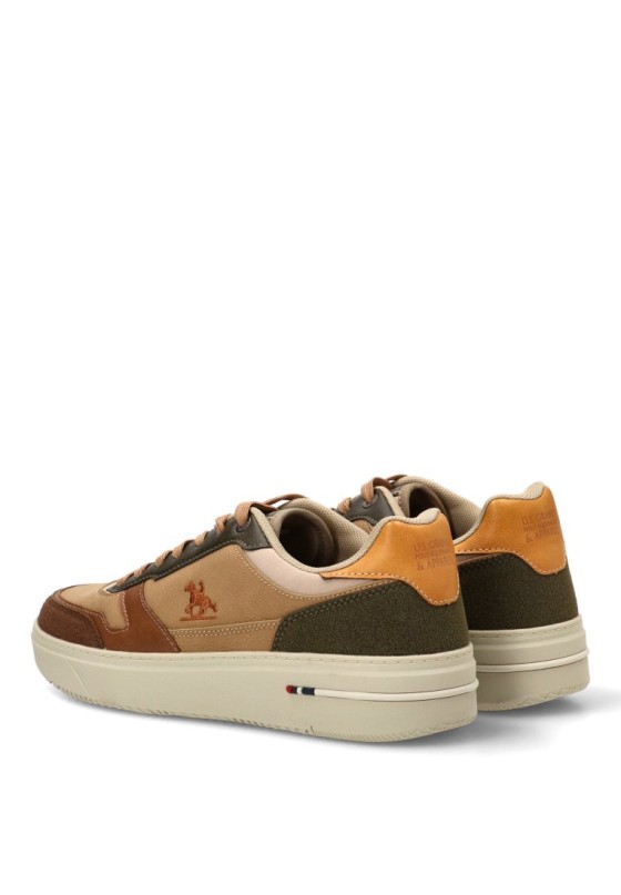 Deportivo taupe de hombre US GRAND POLO GPM23131M