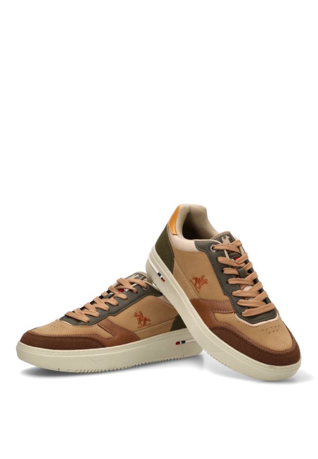 Deportivo taupe de hombre US GRAND POLO GPM23131M