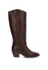 Bota campera marrón de mujer MUSTANG 55349