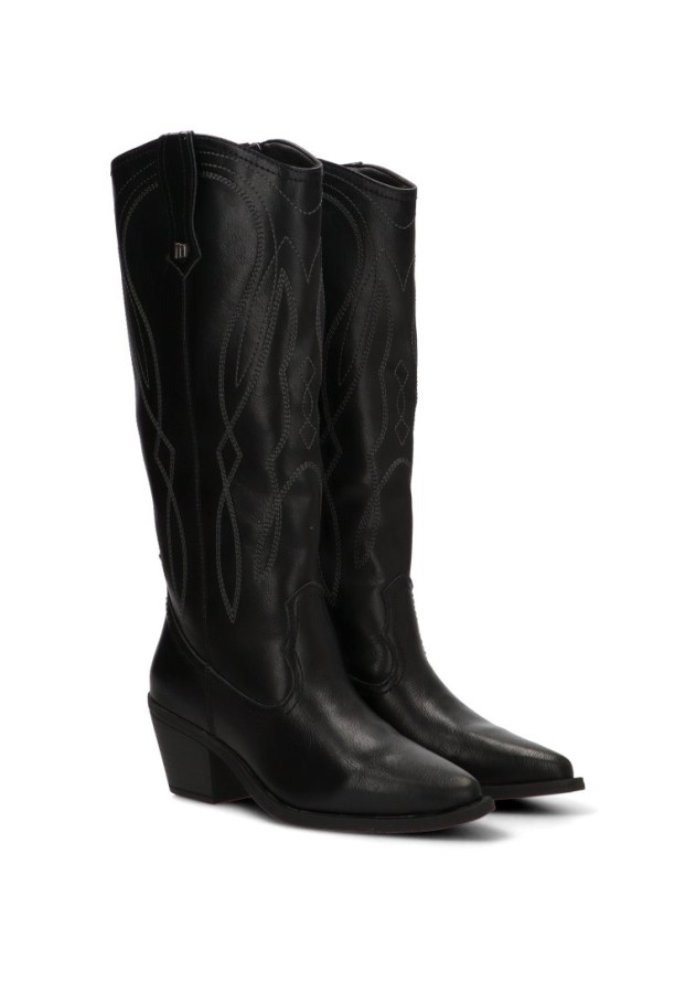 Bota campera negra de mujer MUSTANG 55349