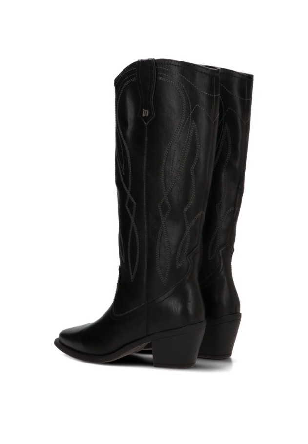 Bota campera negra de mujer MUSTANG 55349
