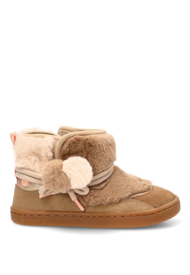Botín estilo UGG GIOSEPPO 80521 beige barefoot para niña