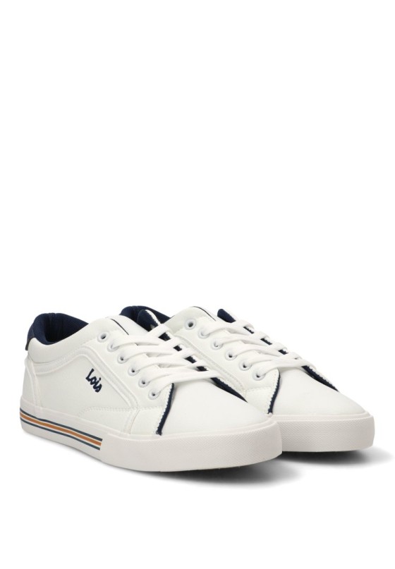 Deportivo blanco de hombre LOIS 61415