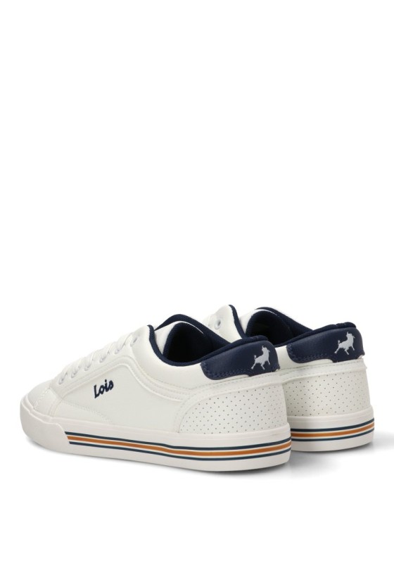 Deportivo blanco de hombre LOIS 61415