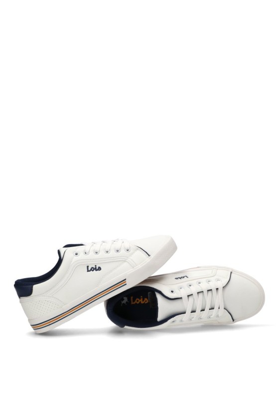Deportivo blanco de hombre LOIS 61415