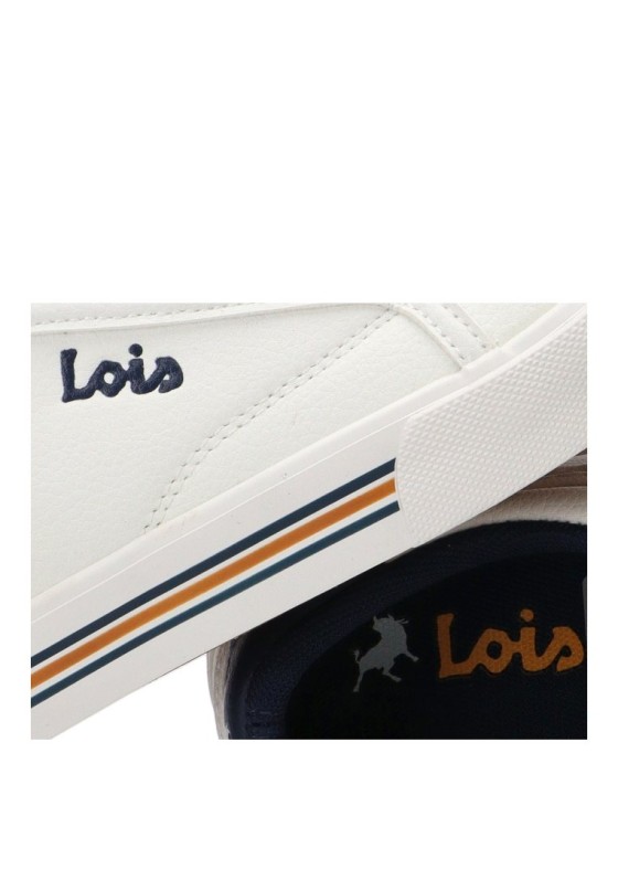 Deportivo blanco de hombre LOIS 61415