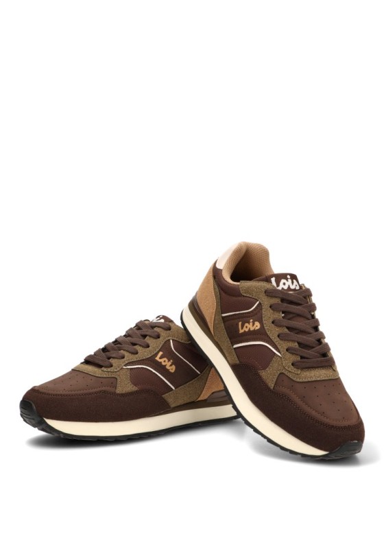 Deportivo marrón de hombre LOIS 64589