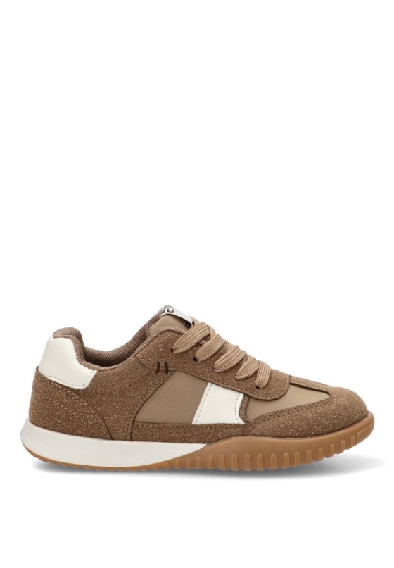 Deportivo taupe con suela plana de niño ETIKA 52496
