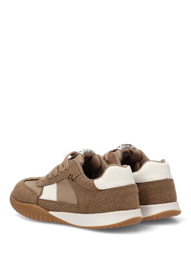 Deportivo taupe con suela plana de niño ETIKA 52496