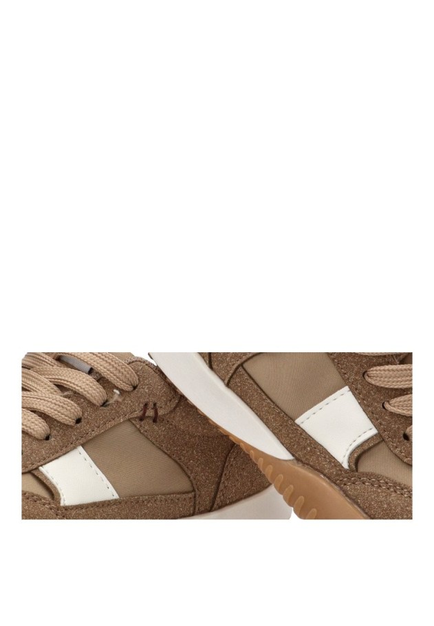 Deportivo taupe con suela plana de niño ETIKA 52496