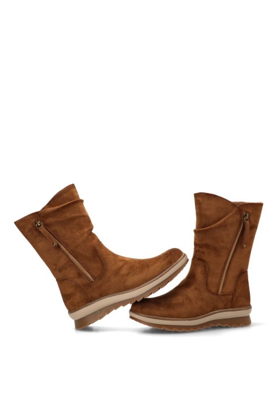 Botín camel de mujer ETIKA 11115
